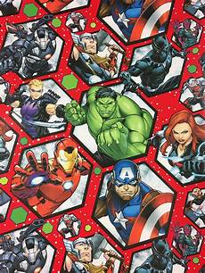 Avengers Wrapping Paper