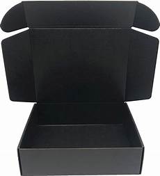 Black Cardboard Box