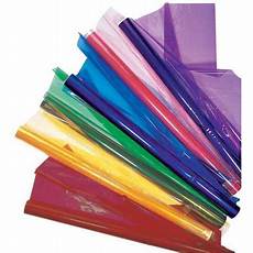 Blue Cellophane Wrap