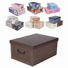 Cardboard Storage Boxes