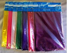 Colored Cellophane Paper