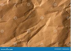 Crinkled Brown Paper