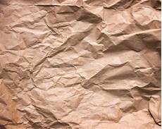 Crumpled Kraft Paper