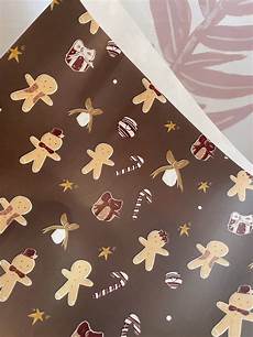 Gingerbread Wrapping Paper