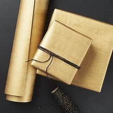 Gold Gift Wrap