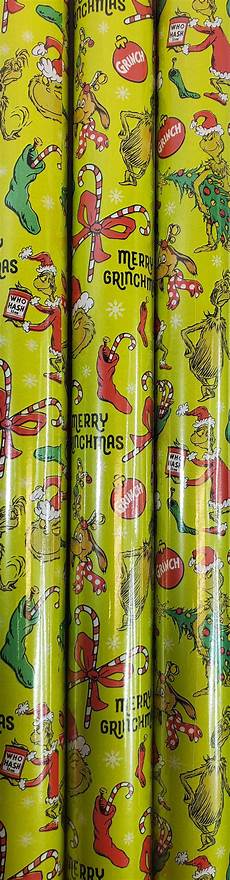 Grinch Wrapping Paper