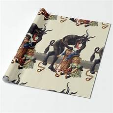 Krampus Wrapping Paper
