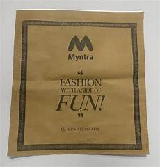 Myntra Paper Packaging