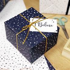 Navy Wrapping Paper