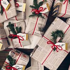 Newspaper Gift Wrap