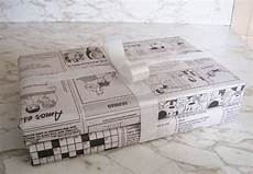 Newspaper Gift Wrap