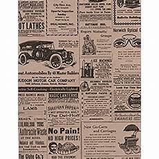 Newspaper Wrapping Paper