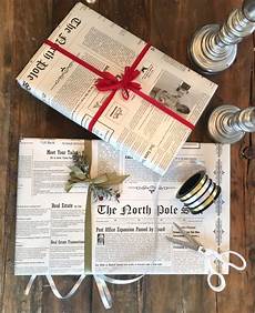 Newspaper Wrapping Paper