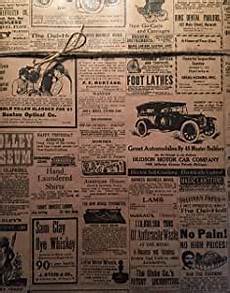 Newspaper Wrapping Paper
