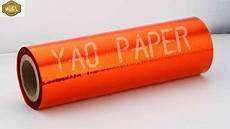 Orange Cellophane Paper
