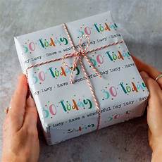 Personalised Wrapping Paper
