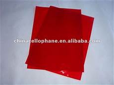 Red Cellophane Sheets