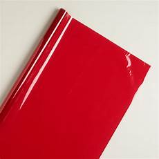Red Cellophane Wrap