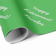 Retirement Wrapping Paper