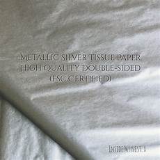 Silver Tissue Paper