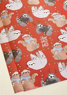Sloth Wrapping Paper