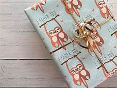 Sloth Wrapping Paper