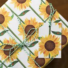 Sunflower Wrapping Paper