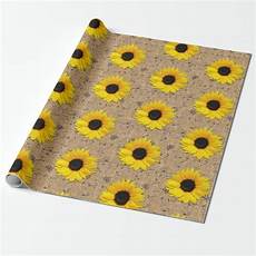 Sunflower Wrapping Paper
