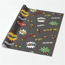 Superhero Wrapping Paper