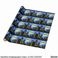 Superhero Wrapping Paper
