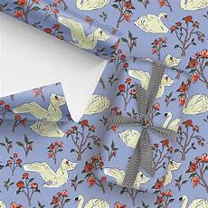 Swan Wrapping Paper