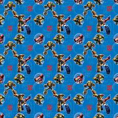 Transformers Wrapping Paper