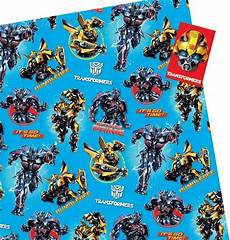 Transformers Wrapping Paper