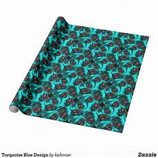 Turquoise Wrapping Paper