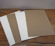 White Corrugated Paper