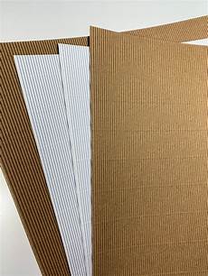 White Corrugated Paper